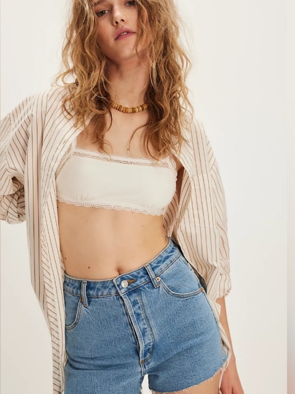 REVOLVE/ROLLA’S Duster Hight Waist Cheeky Short, Size 26, NWT